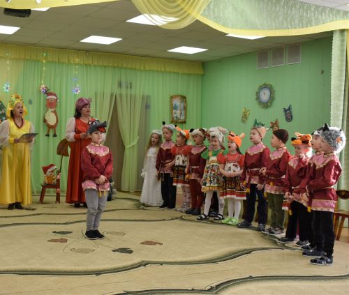 Открывай ворота – стучит Коляда в детском саду «Золотая Рыбка»