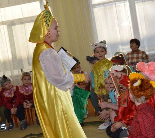 Открывай ворота – стучит Коляда в детском саду «Золотая Рыбка»