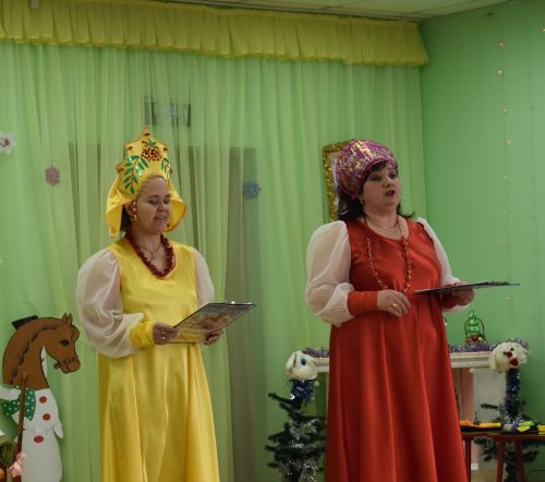 Открывай ворота – стучит Коляда в детском саду «Золотая Рыбка»