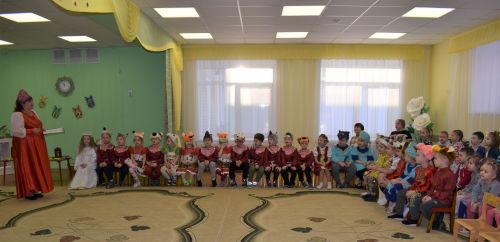 Открывай ворота – стучит Коляда в детском саду «Золотая Рыбка»