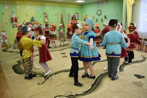 Открывай ворота – стучит Коляда в детском саду «Золотая Рыбка»