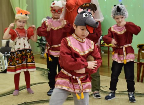 Открывай ворота – стучит Коляда в детском саду «Золотая Рыбка»