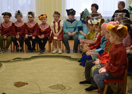 Открывай ворота – стучит Коляда в детском саду «Золотая Рыбка»
