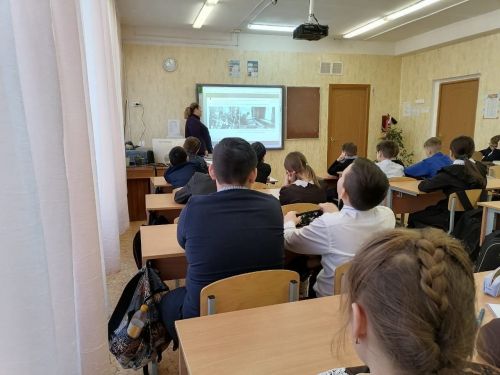 В камполянской школе №1 обучающимся рассказывали о блокадном Ленинграде