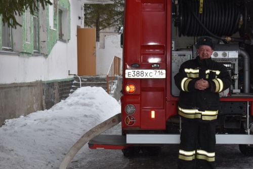 Пожарные учения в Камско-Полянском детском саду