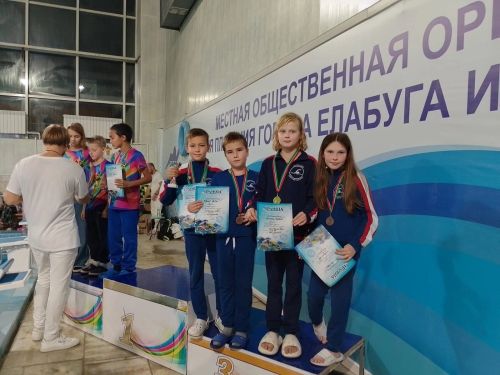 Камполянские пловцы заняли призовые места в соревнованиях в г. Елабуга