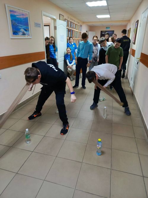 В ЦДТ «Радуга» прошла очередная встреча команд проекта «Игра на вылет»