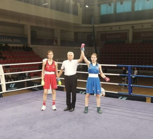 Боксер из Камских Полян заняла почетное 1 место в Чемпионате и Первенстве РТ в г. Казань