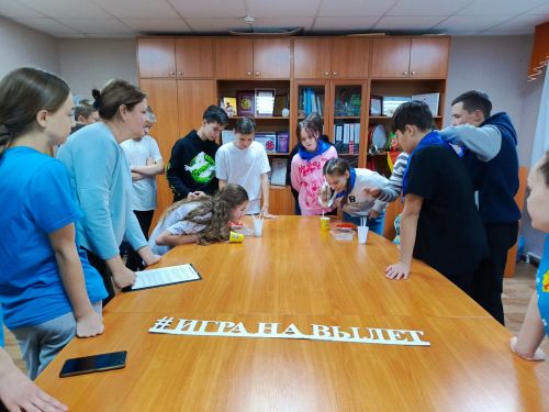 В ЦДТ «Радуга» состоялась первая игра третьего тура проекта «Игра на вылет»