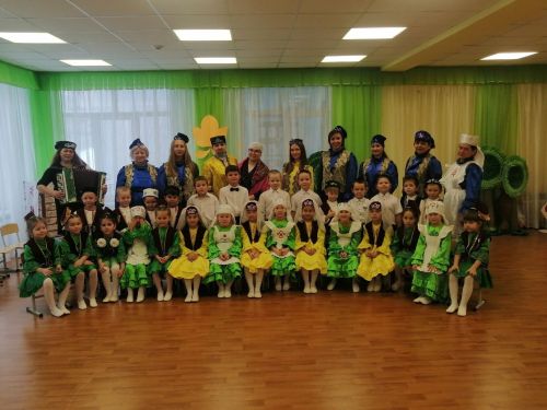 В детском саду «Огонек» был организован праздник «Каз өмәсе»