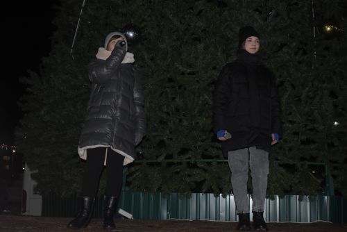 Торжественное открытие главной ёлки в Камских Полянах