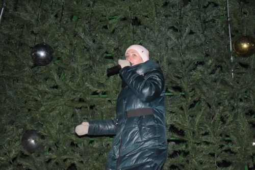 Торжественное открытие главной ёлки в Камских Полянах