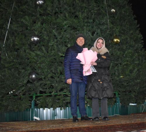 Торжественное открытие главной ёлки в Камских Полянах