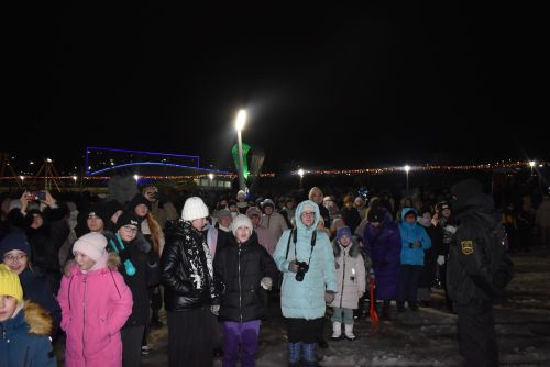 Торжественное открытие главной ёлки в Камских Полянах