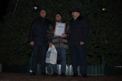 Торжественное открытие главной ёлки в Камских Полянах