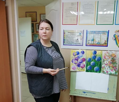 В Центре детского творчества «Радуга» прошел мастер-класс по изобразительному искусству