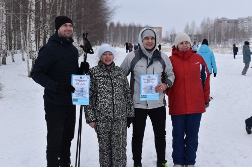 Жители Камских Полян приняли участие в «Лыжне России - 2023» (ФОТОРЕПОРТАЖ)