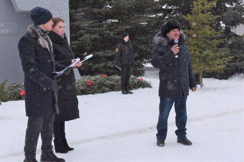 Жители Камских Полян чтят своих героев
