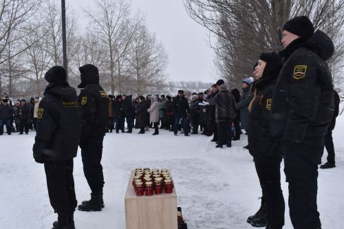 Жители Камских Полян чтят своих героев