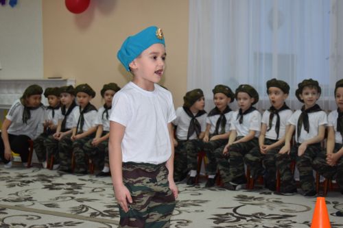 Праздник для пап в детском саду «Солнышко»
