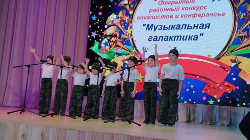 Воспитанники детского сада «Огонёк» приняли участие в «Музыкальной галактике»