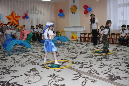 Праздник для пап в детском саду «Солнышко»