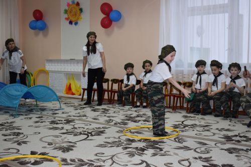 Праздник для пап в детском саду «Солнышко»