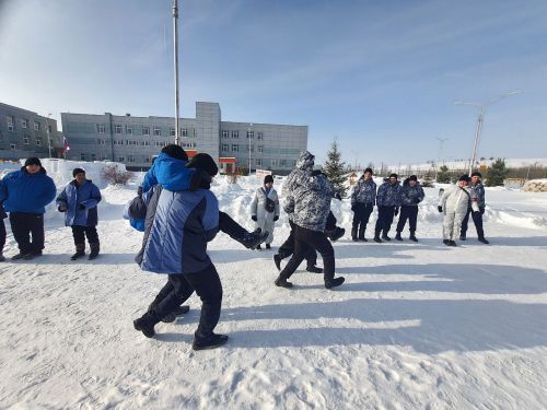 В Камско-Полянском доме – интернате провели военно-патриотическую игру «Зарница»
