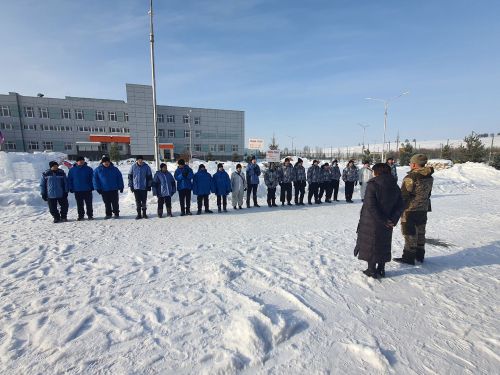 В Камско-Полянском доме – интернате провели военно-патриотическую игру «Зарница»