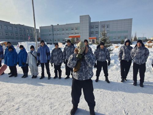 В Камско-Полянском доме – интернате провели военно-патриотическую игру «Зарница»