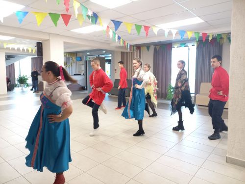 Активисты отряда Форпост заняли 1 место в программе «Деревенская вечерка»