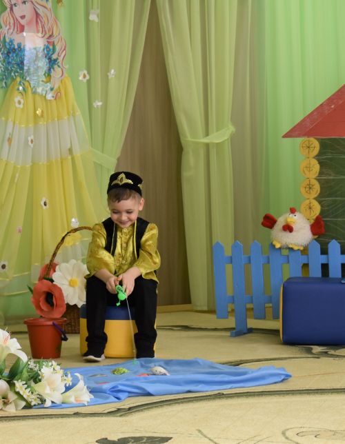 День театра в детском саду «Золотая Рыбка»