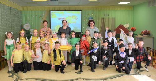 День театра в детском саду «Золотая Рыбка»