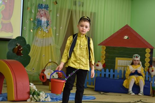 День театра в детском саду «Золотая Рыбка»