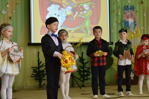 День театра в детском саду «Золотая Рыбка»
