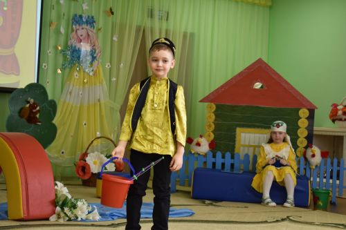 День театра в детском саду «Золотая Рыбка»