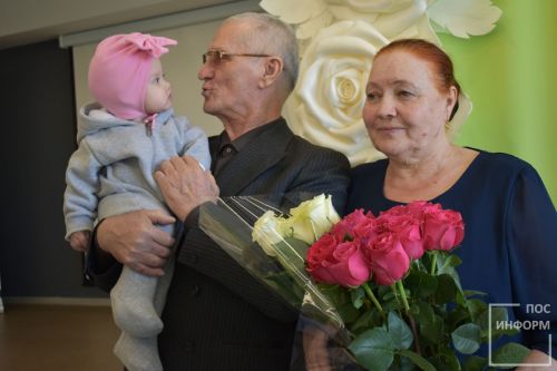 Сегодня чета Умяровых отметила свой юбилей совместной жизни