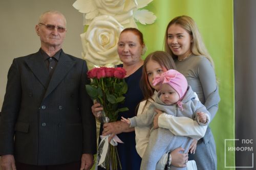 Сегодня чета Умяровых отметила свой юбилей совместной жизни