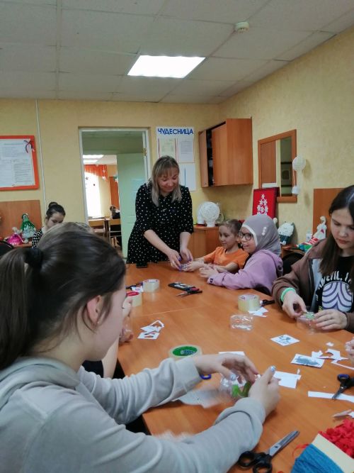 В объединении «Чудесница» прошло экологическое мероприятие «Утилизация мусора, или нужное из ненужного»