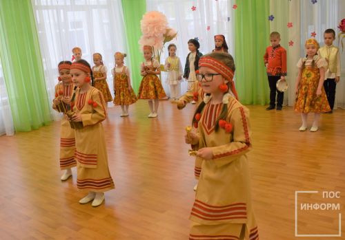 Праздник ко дню рождения татарского поэта в детском саду «Огонёк»