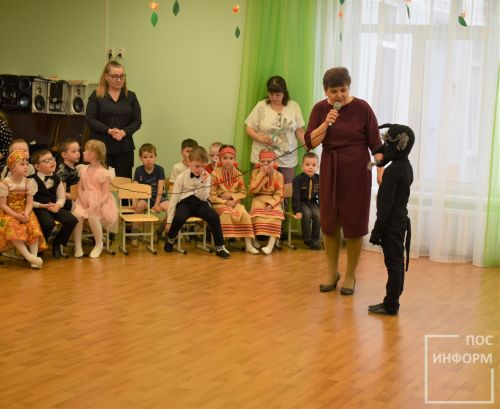 Праздник ко дню рождения татарского поэта в детском саду «Огонёк»