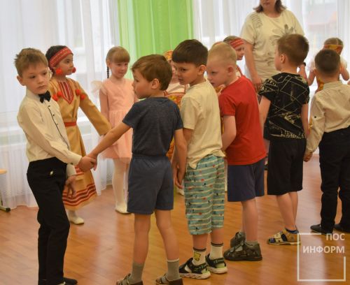 Праздник ко дню рождения татарского поэта в детском саду «Огонёк»