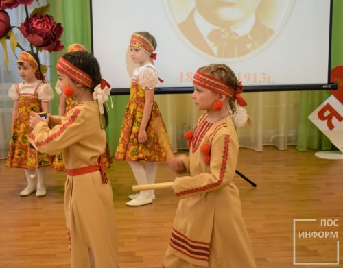 Праздник ко дню рождения татарского поэта в детском саду «Огонёк»