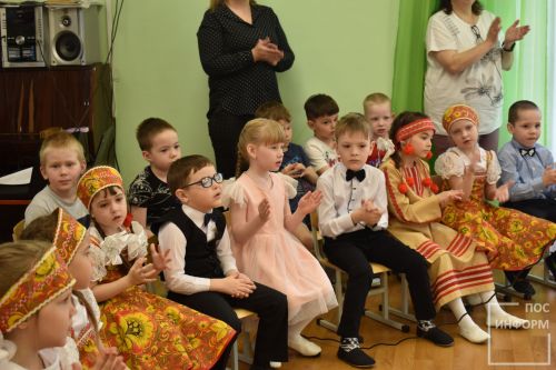 Праздник ко дню рождения татарского поэта в детском саду «Огонёк»