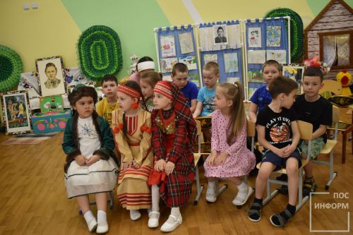Праздник ко дню рождения татарского поэта в детском саду «Огонёк»