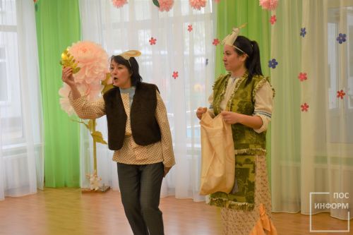 Праздник ко дню рождения татарского поэта в детском саду «Огонёк»