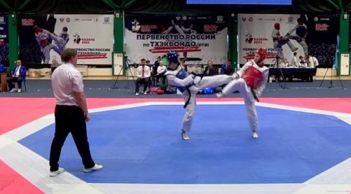 Камполянская спортсменка приняла участие в Первенстве России по тхэквондо в г. Казань