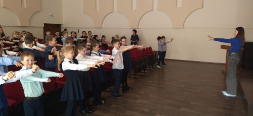 Для учащихся школы №2 провели познавательную лекцию о гигиене