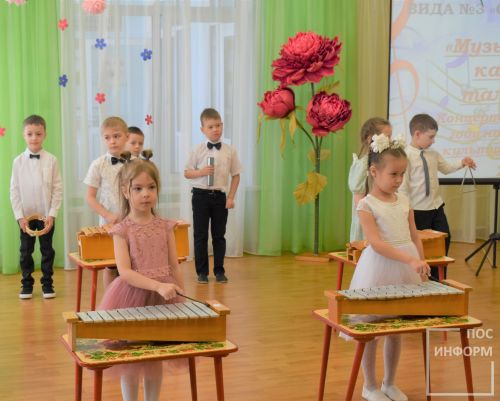Музыкальная карусель в детском саду «Огонёк»
