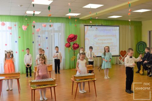 Музыкальная карусель в детском саду «Огонёк»